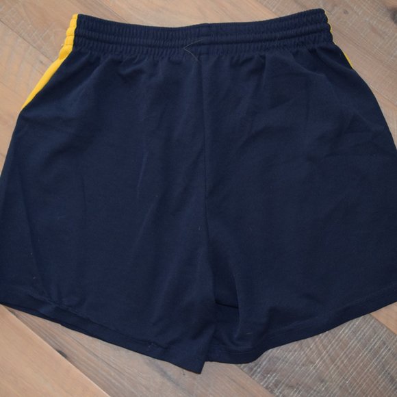 Vtg Teamwork Athletic Apparel Double Needle SHORTS Men’s S Michigan Color Block - Picture 7 of 9